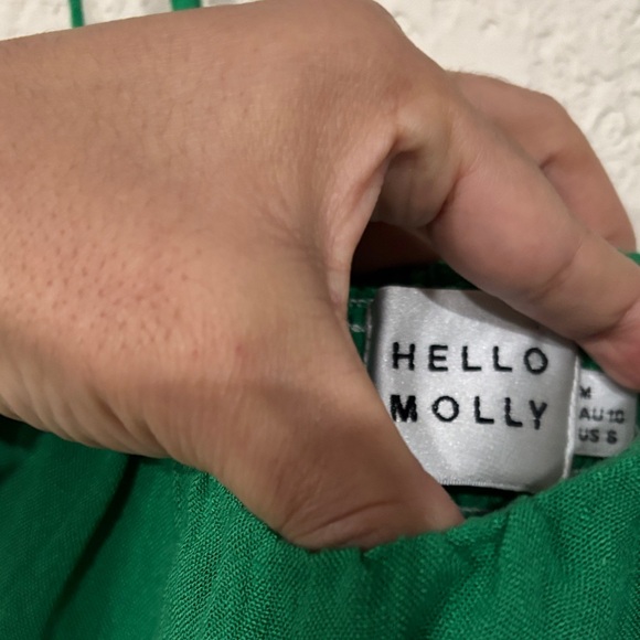 Hello Molly Vibrant Green dress - Picture 3 of 11